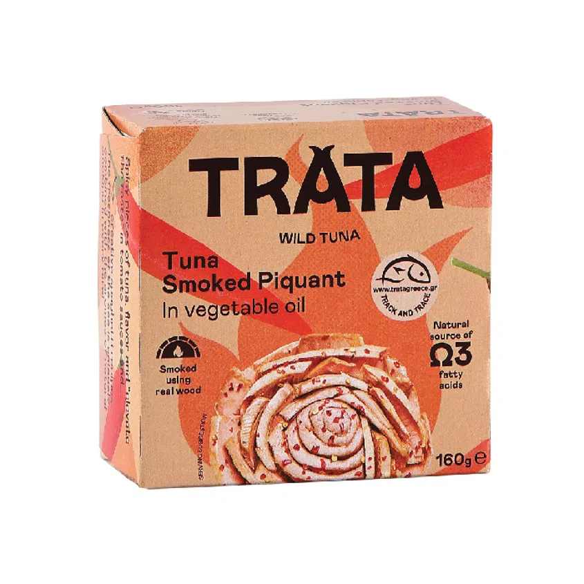Tuňák uzený v rostlinném oleji pikantní