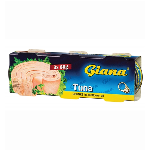 Tuňák v oleji 3 x