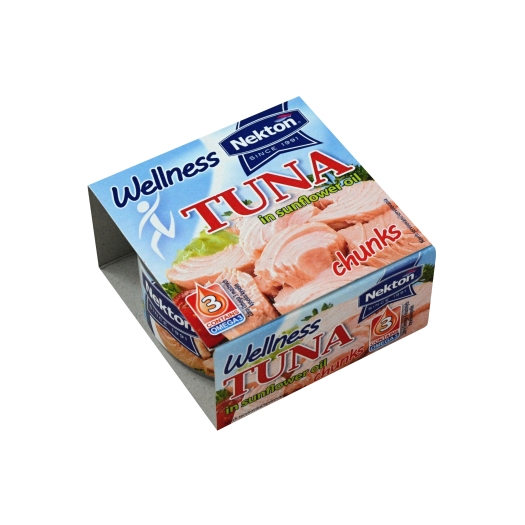 Tuňák v oleji kousky Wellness