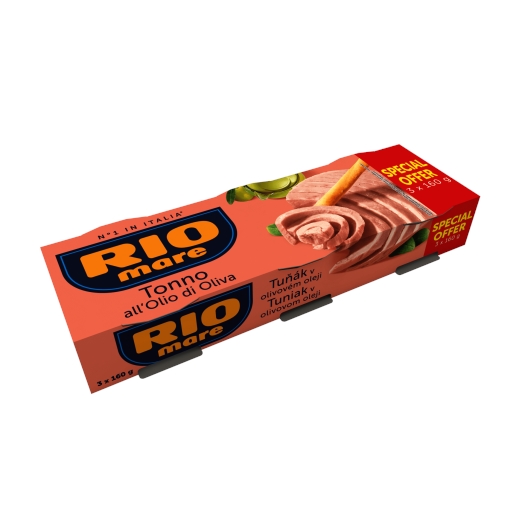 Tuňák v olivovém oleji  3x160 g