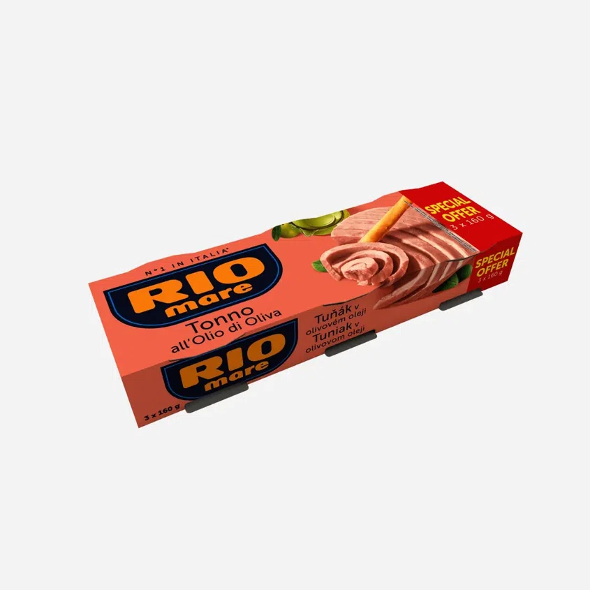 Tuňák v olivovém oleji  3x160 g