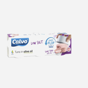 Tuňák v olivovém oleji s nízkým obsahem soli