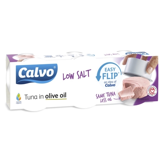 Tuňák v olivovém oleji s nízkým obsahem soli