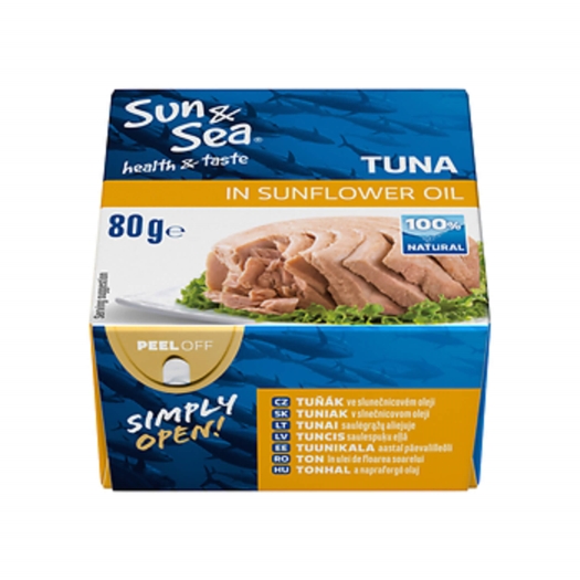 Tuňák ve slunečnicovém oleji