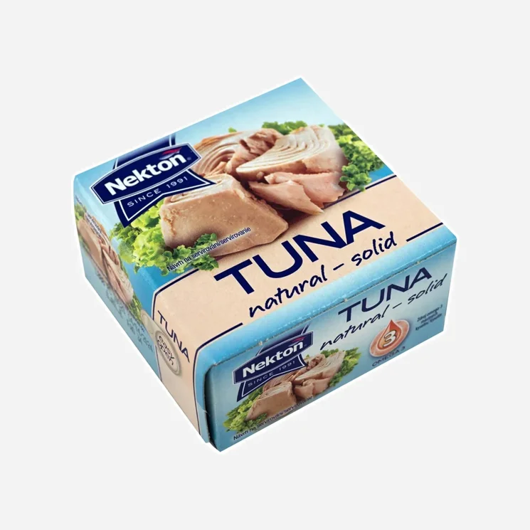 Tuňák ve vlastní šťávě - celý 6 x 80 g