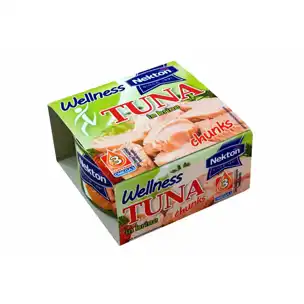 Tuňák ve vlastní šťávě Wellness kousky 6 x 185 g
