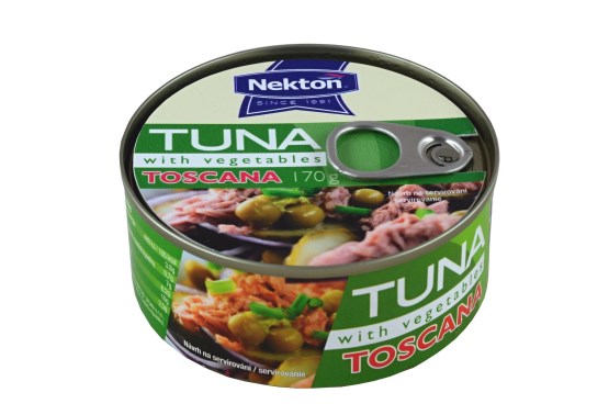 Tuniak kúsky so zeleninou TOSCANA
