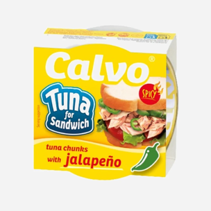 Tuniak s čili paprikami Jalapeno v slnečnicovom oleji
