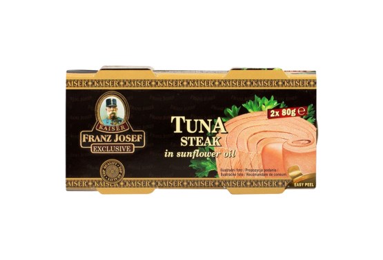 Tuniak steak v slnečnicovom oleji 2x