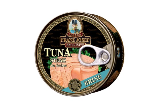 Tuniak steak vo vlastnej šťave