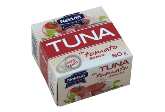 Tuniak v paradajkovej omáčke - celý