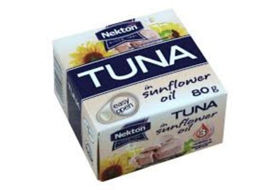 Tuniak v slnečnicovom oleji - celý