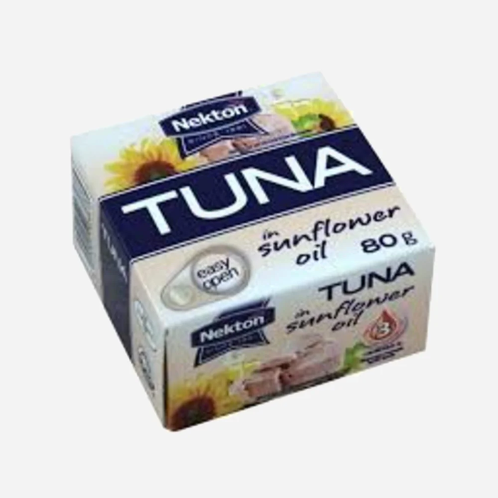 Tuniak v slnečnicovom oleji - celý
