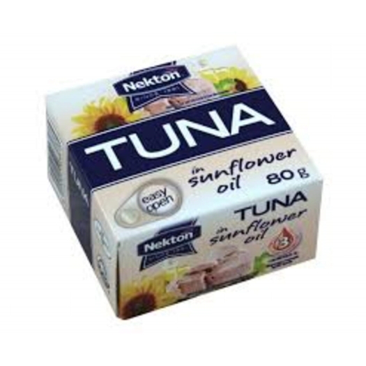 Tuniak v slnečnicovom oleji - celý