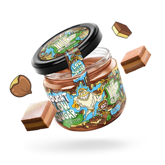 Twister Nougat low sugar