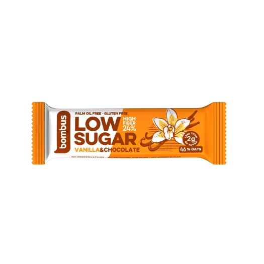 Tyčinka low sugar vanilka a čokoláda
