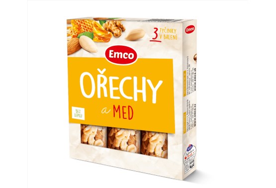 Tyčinka Orechy a med 3x 35 g