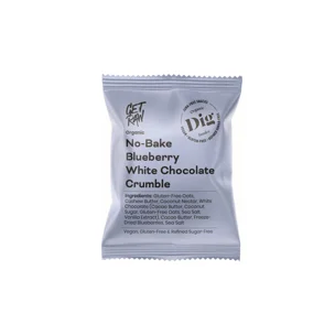 Tyčinka ovesná nepečená s bílou čokoládou a borůvkami BIO