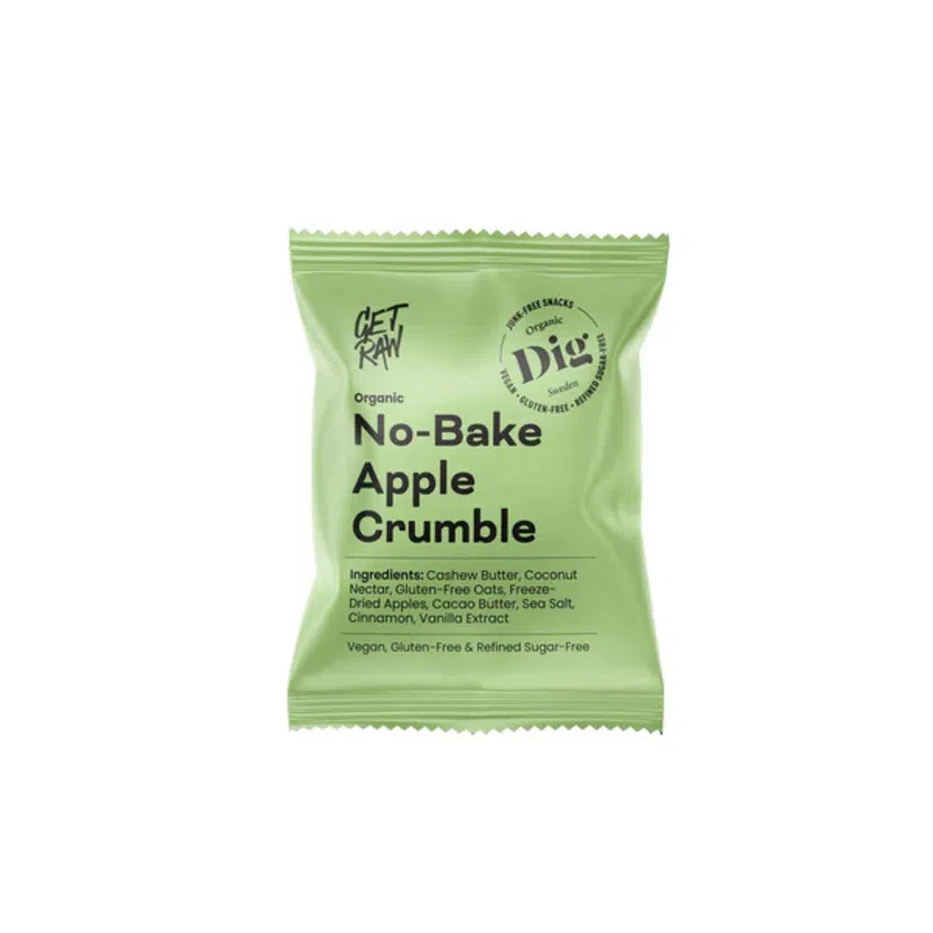 Tyčinka ovesná nepečená s kousky jablek BIO