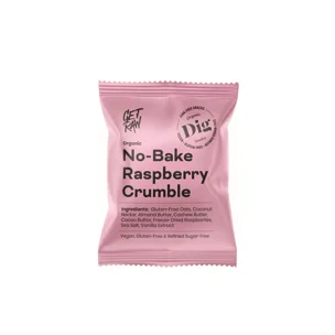 Tyčinka ovesná nepečená s kousky malin BIO