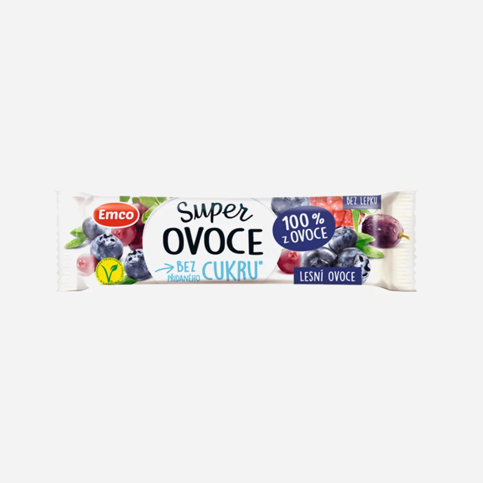Tyčinka super ovoce lesní ovoce