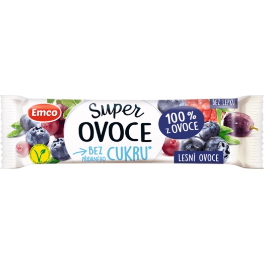 Tyčinka super ovoce lesní ovoce