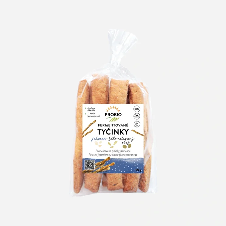 Tyčinky ječné fermentované BIO