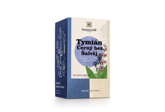 Tymián, čierna baza, šalvia BIO
