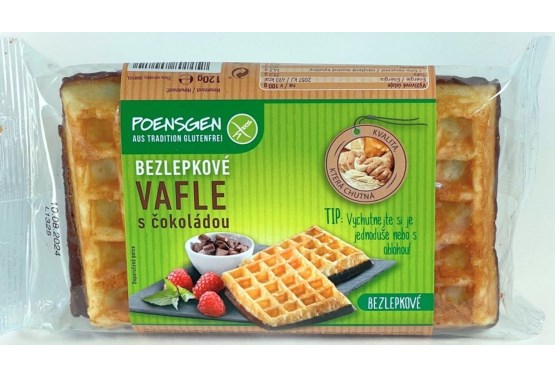 VAFLE EXTRA MĚKKÉ S ČOKOLÁDOU bez lepku - expirace