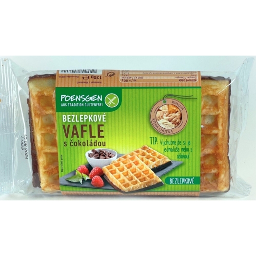 Vafle extra měkké s čokoládou bez lepku