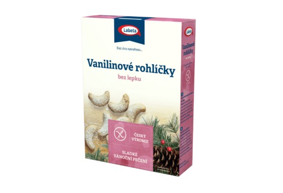 Vanilínové rohlíčky bez lepku – zmes