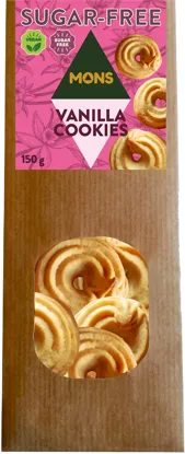 Vanilkové sušenky bez cukru