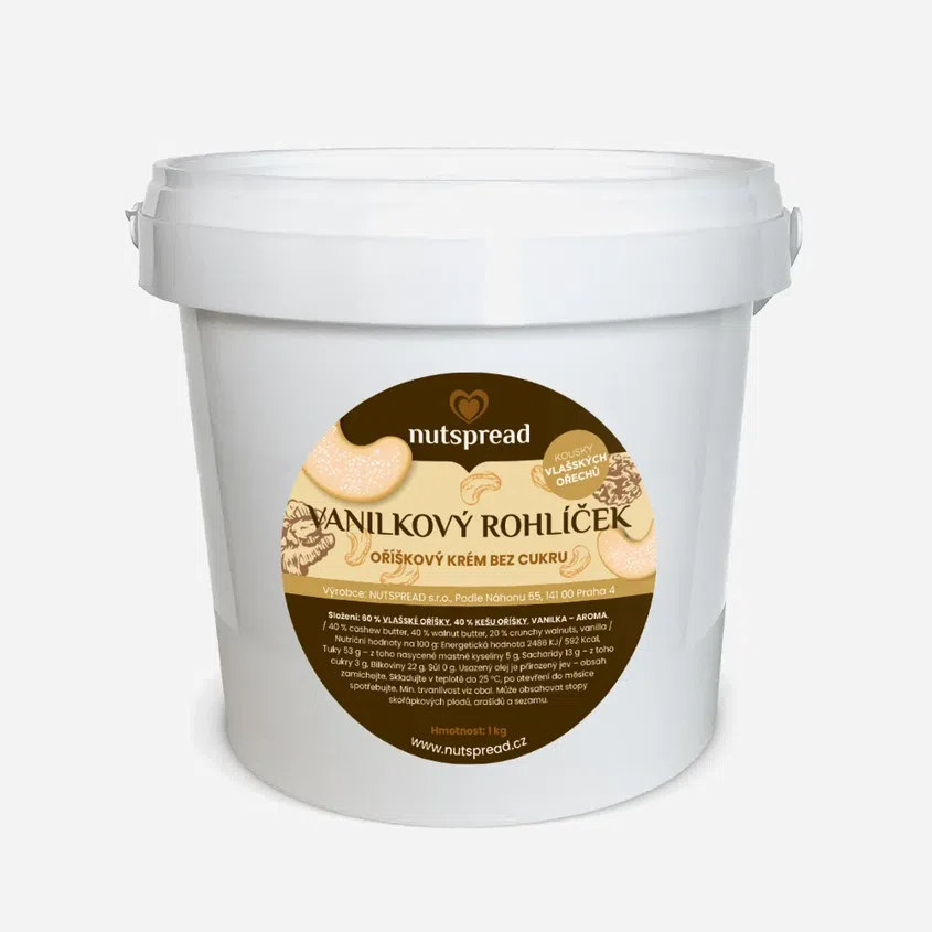 Vanilkový rohlíček