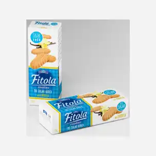 Vanilla Křehké sušenky s vanilkovou příchutí bez přidaného cukru 6 x 130 g