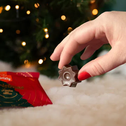 Vánoční čokoládový výběr se stévií