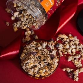 Vánoční granola