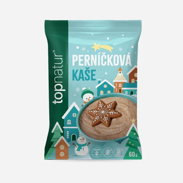 Vánoční perníčková kaše