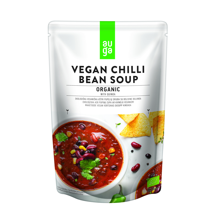 Veganská polévka chilli fazole BIO