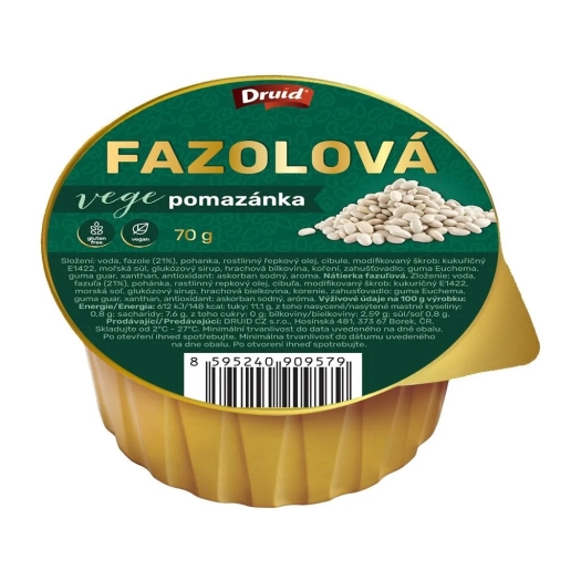 Veganská pomazánka fazolová