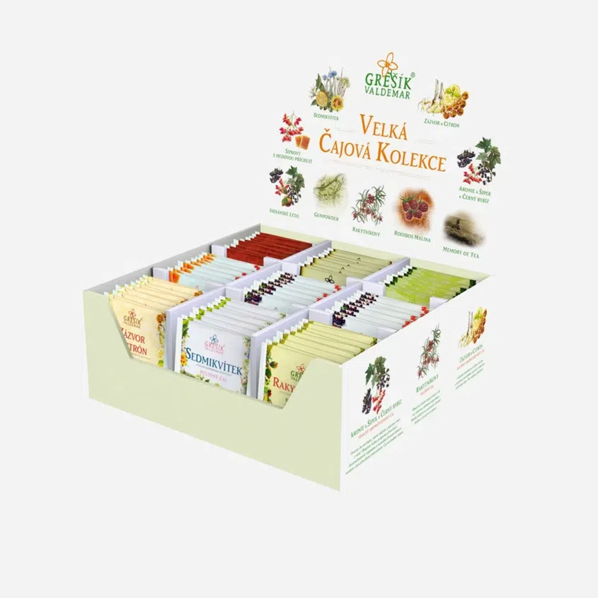 Velká čajová kolekce 9x10 sáčků
