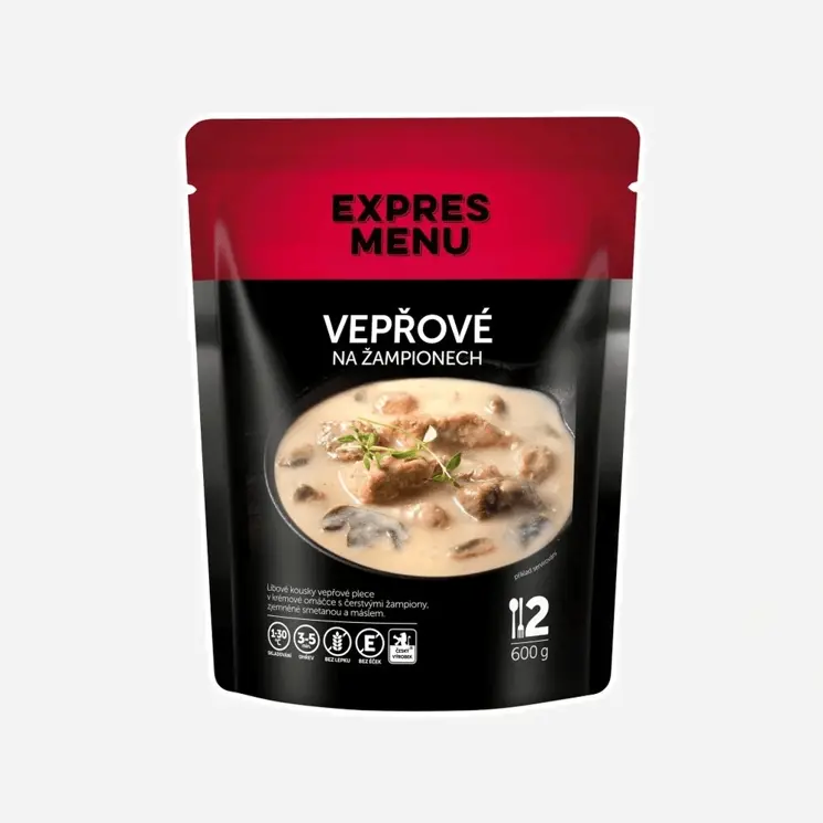 Vepřové na žampionech