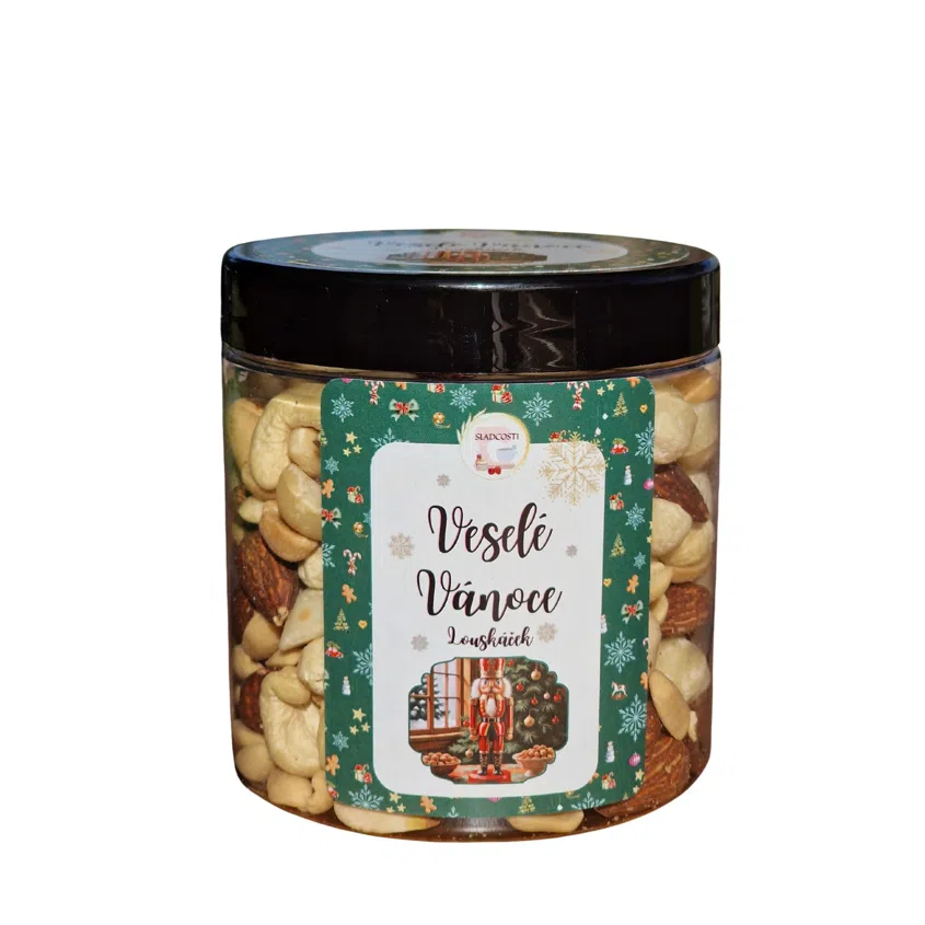 Veselé Vánoce Louskáček dóza