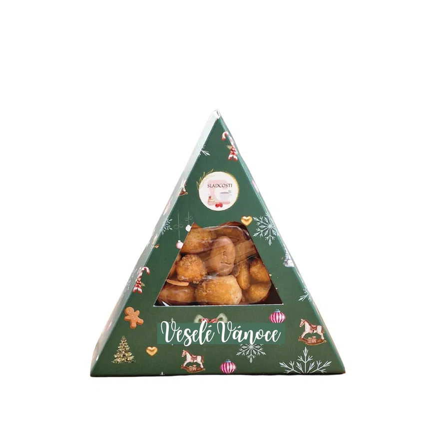 Veselé Vánoce Louskáček trojúhelník