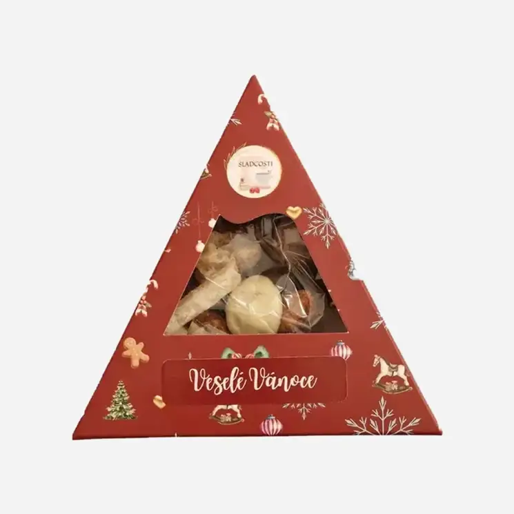 Veselé Vánoce mix trojúhelník 6 x 80 g
