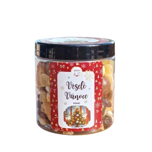 Veselé Vánoce ovoce dóza velká