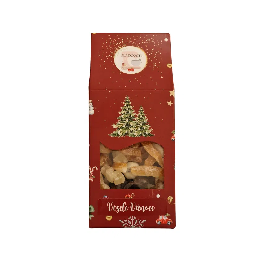 Veselé Vánoce ovoce kapsička