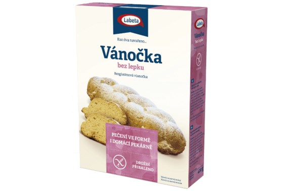 Vianočka bez lepku – zmes