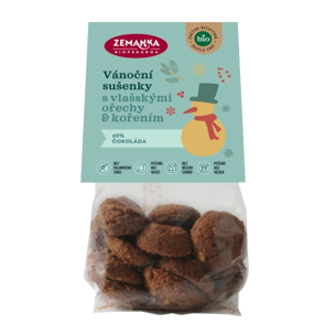 Vianočné sušienky s vlašskými orechmi a korením BIO