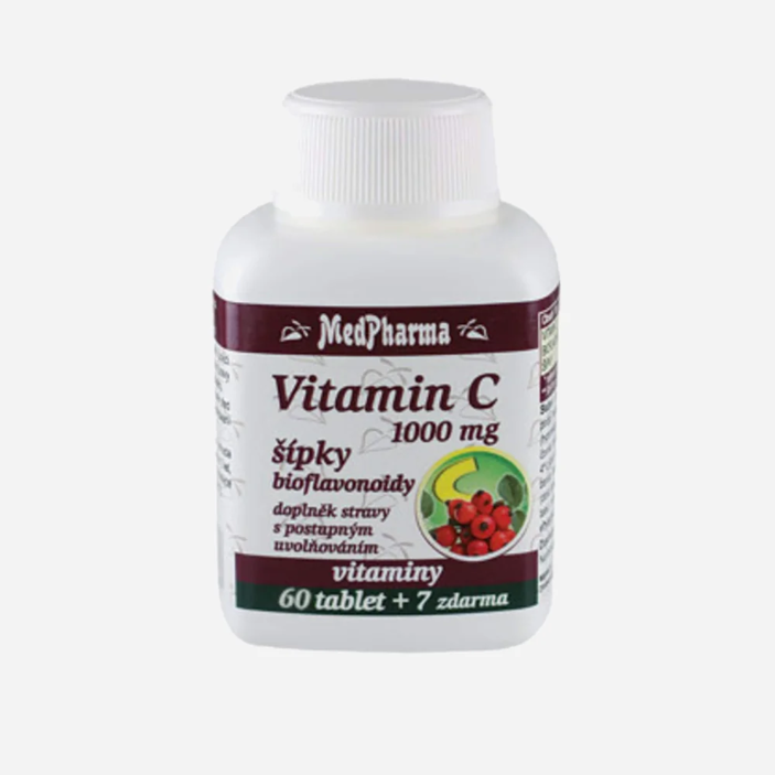 Vitamin C 1000 mg s šípky 67 tablet