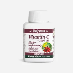 Vitamin C 1000 mg s šípky 67 tablet